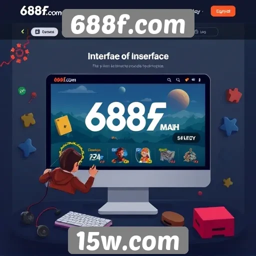 Análise da interface do usuário no 688f.com